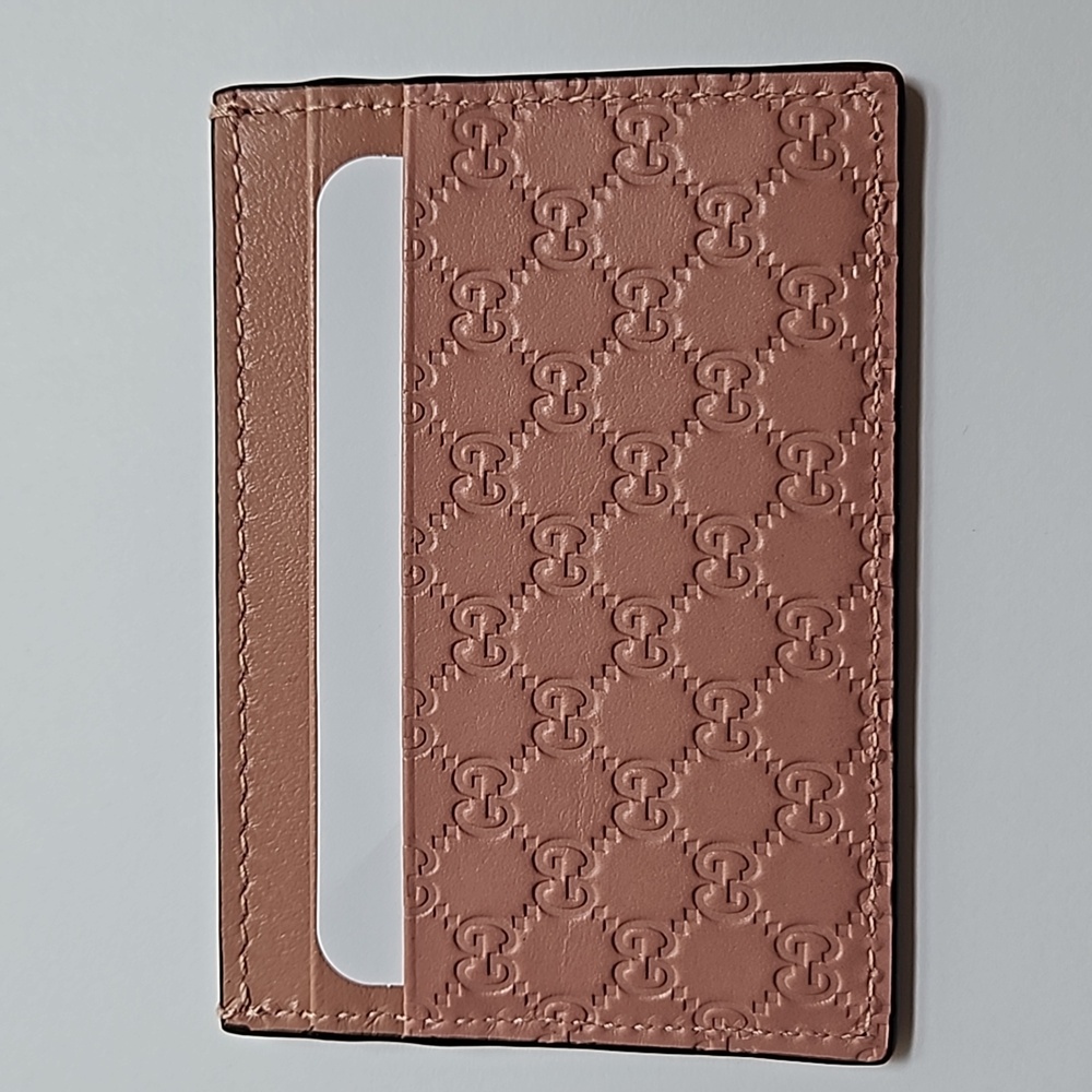 Gucci Microguccissima Embossed Cardholder
